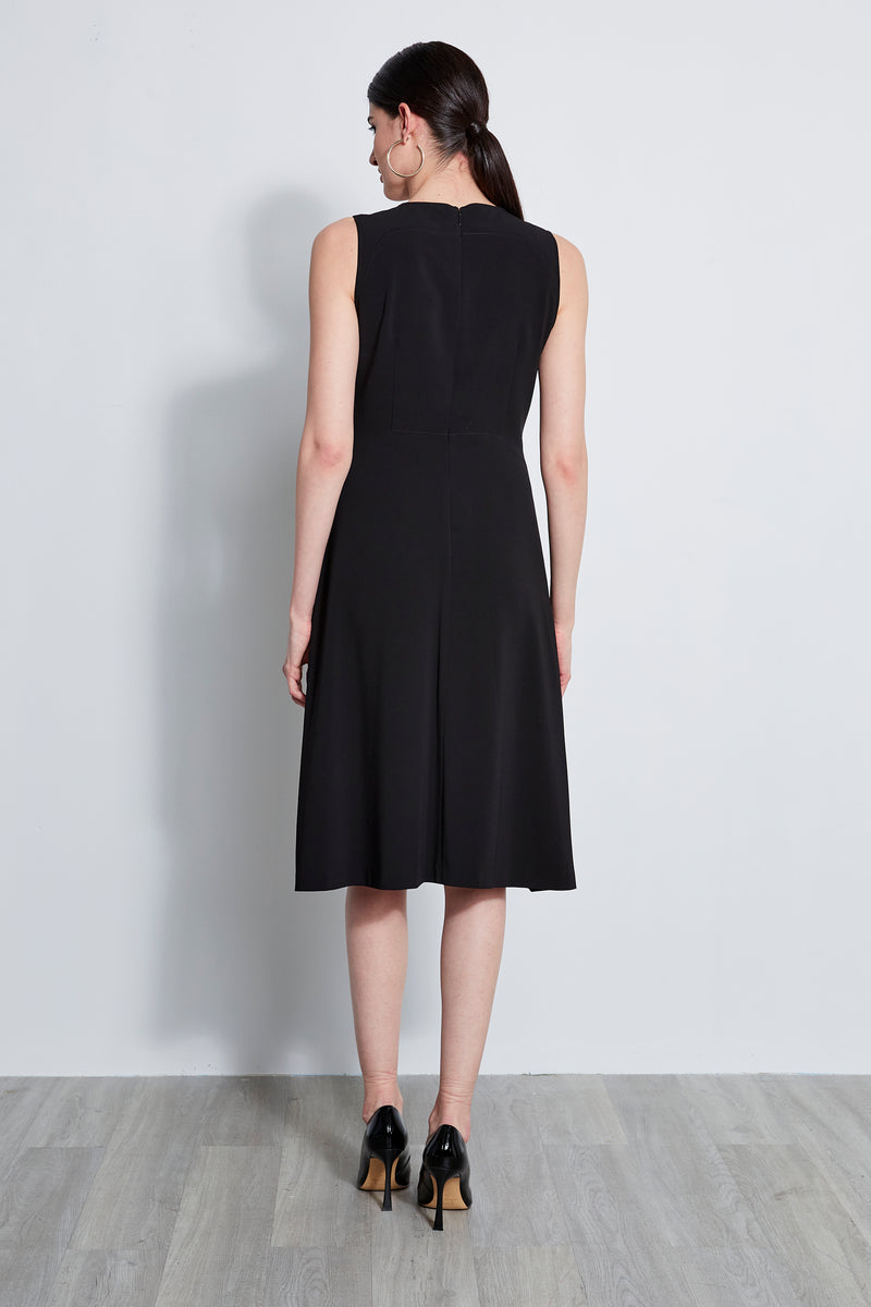 Lace Applique Midi Dress – Elie Tahari