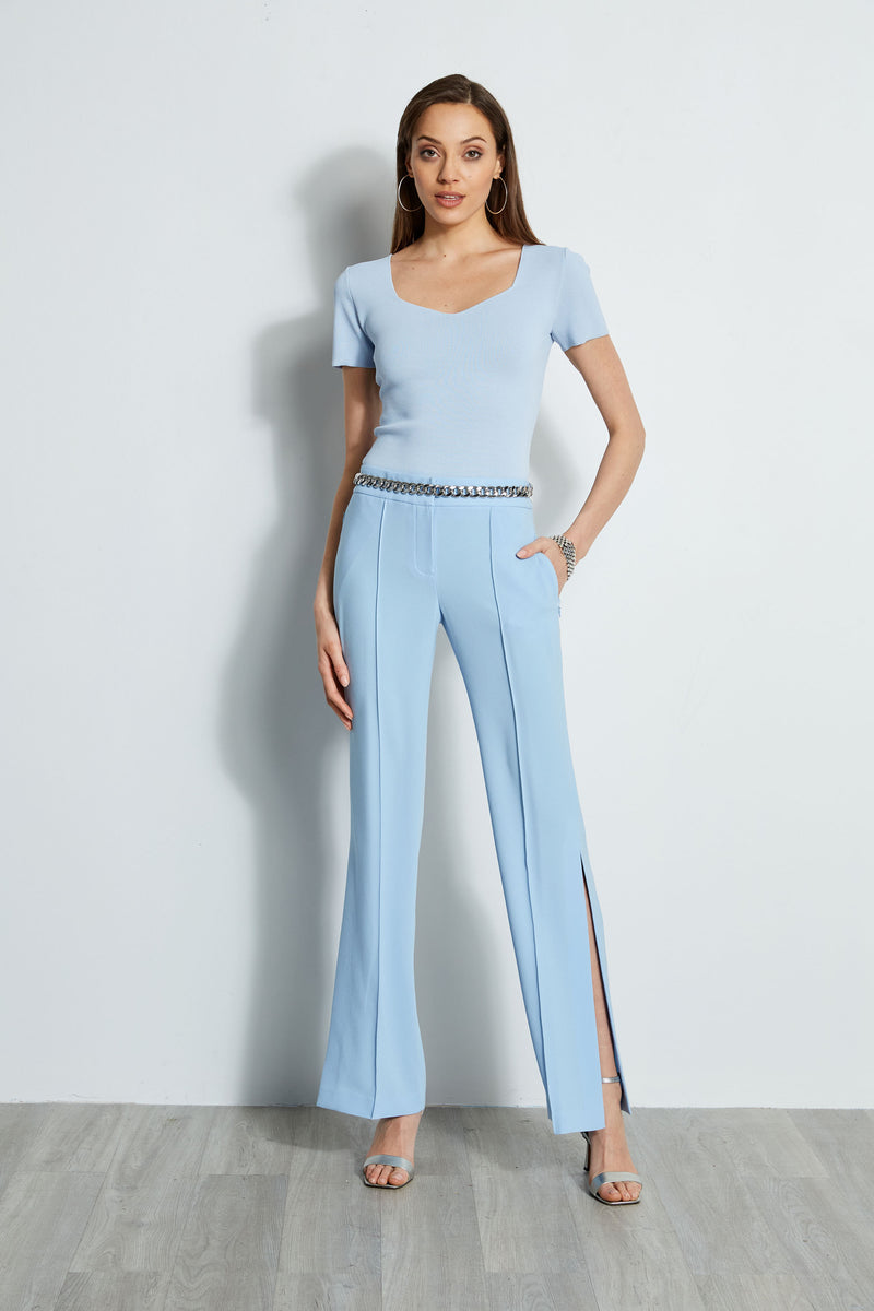 Side Slit Pant – Elie Tahari